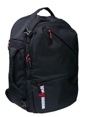 Iron Man Black Men's Travel Backpack NWT
